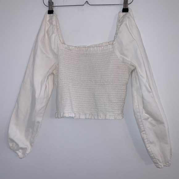 AE Smocked Long-Sleeve Top - Picture 7 of 13